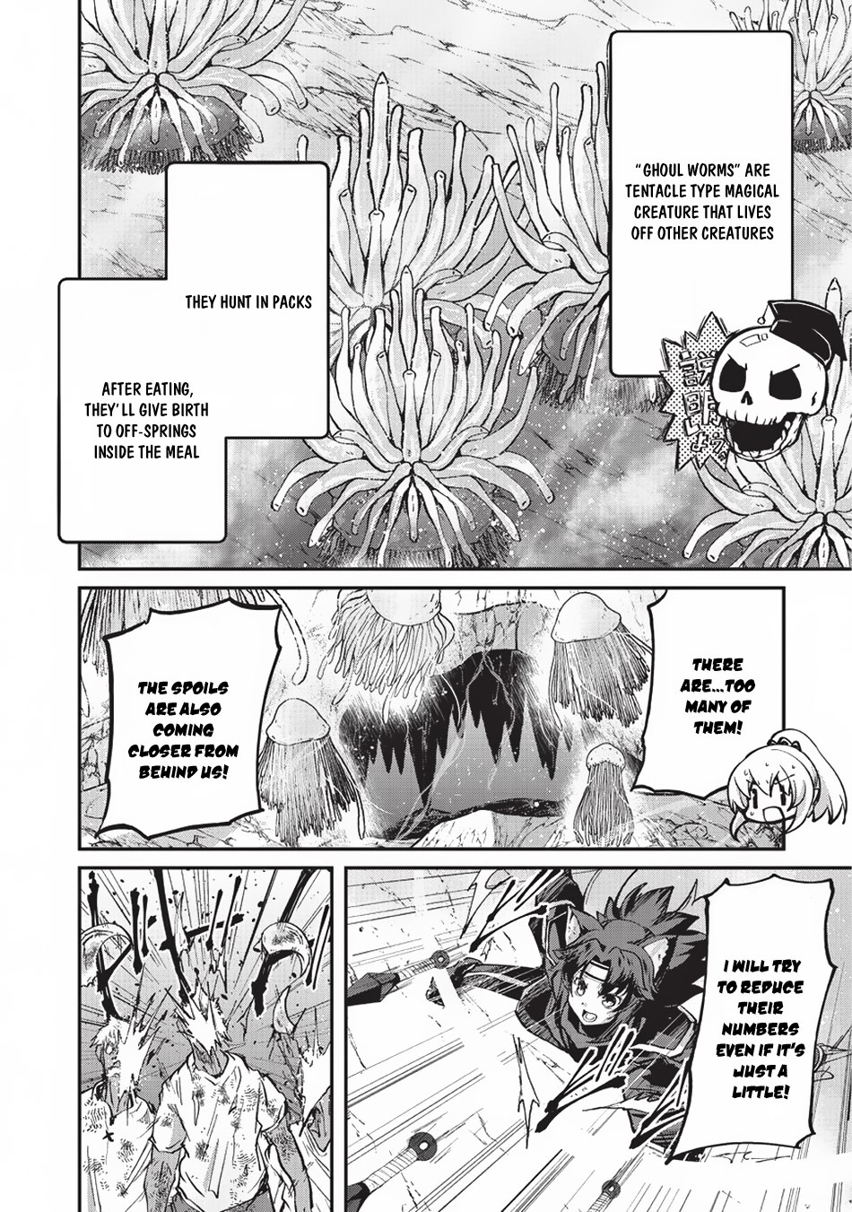 Gaikotsu Kishi-sama, Tadaima Isekai e Odekake-chuu chapter 22.1 page 5