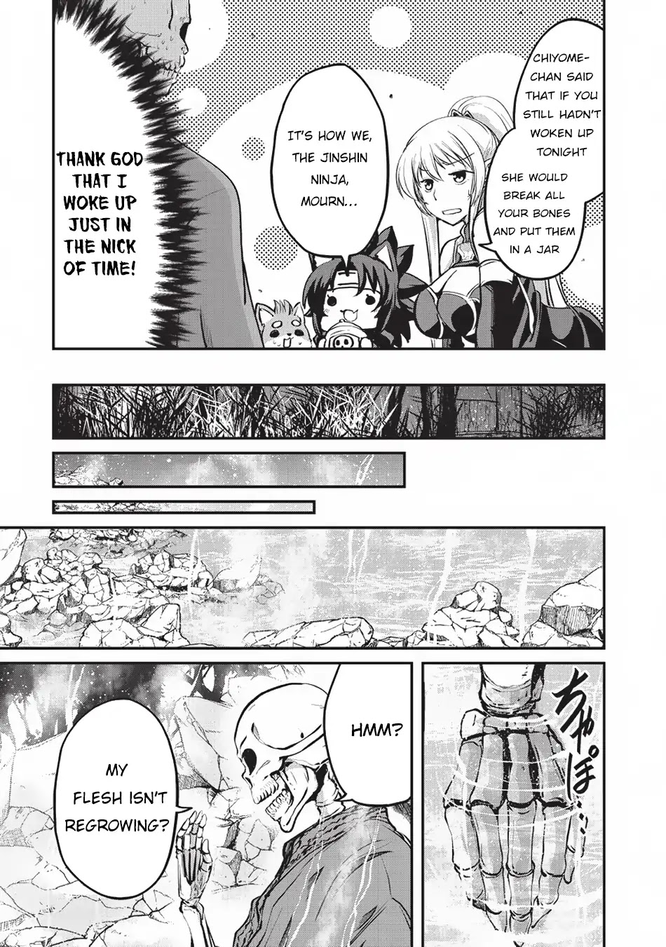 Gaikotsu Kishi-sama, Tadaima Isekai e Odekake-chuu chapter 24 page 19