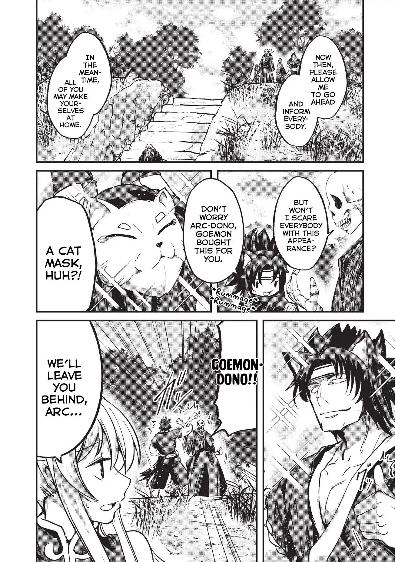 Gaikotsu Kishi-sama, Tadaima Isekai e Odekake-chuu chapter 25 page 6