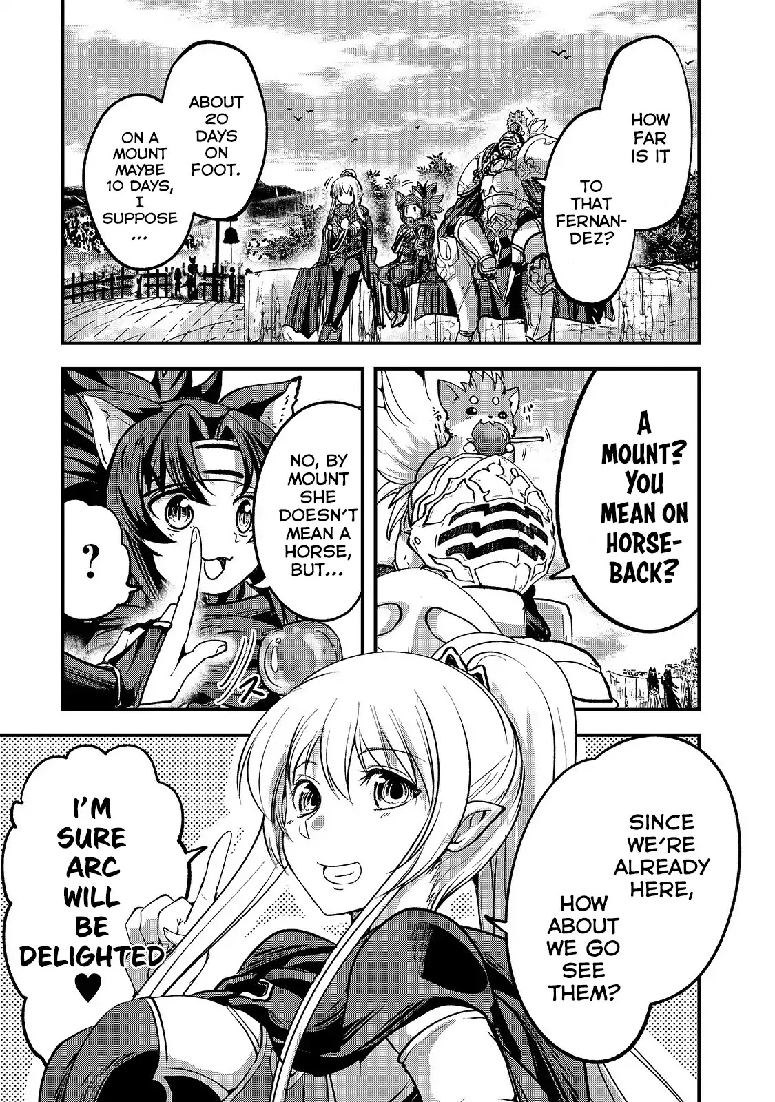 Gaikotsu Kishi-sama, Tadaima Isekai e Odekake-chuu chapter 27 page 19