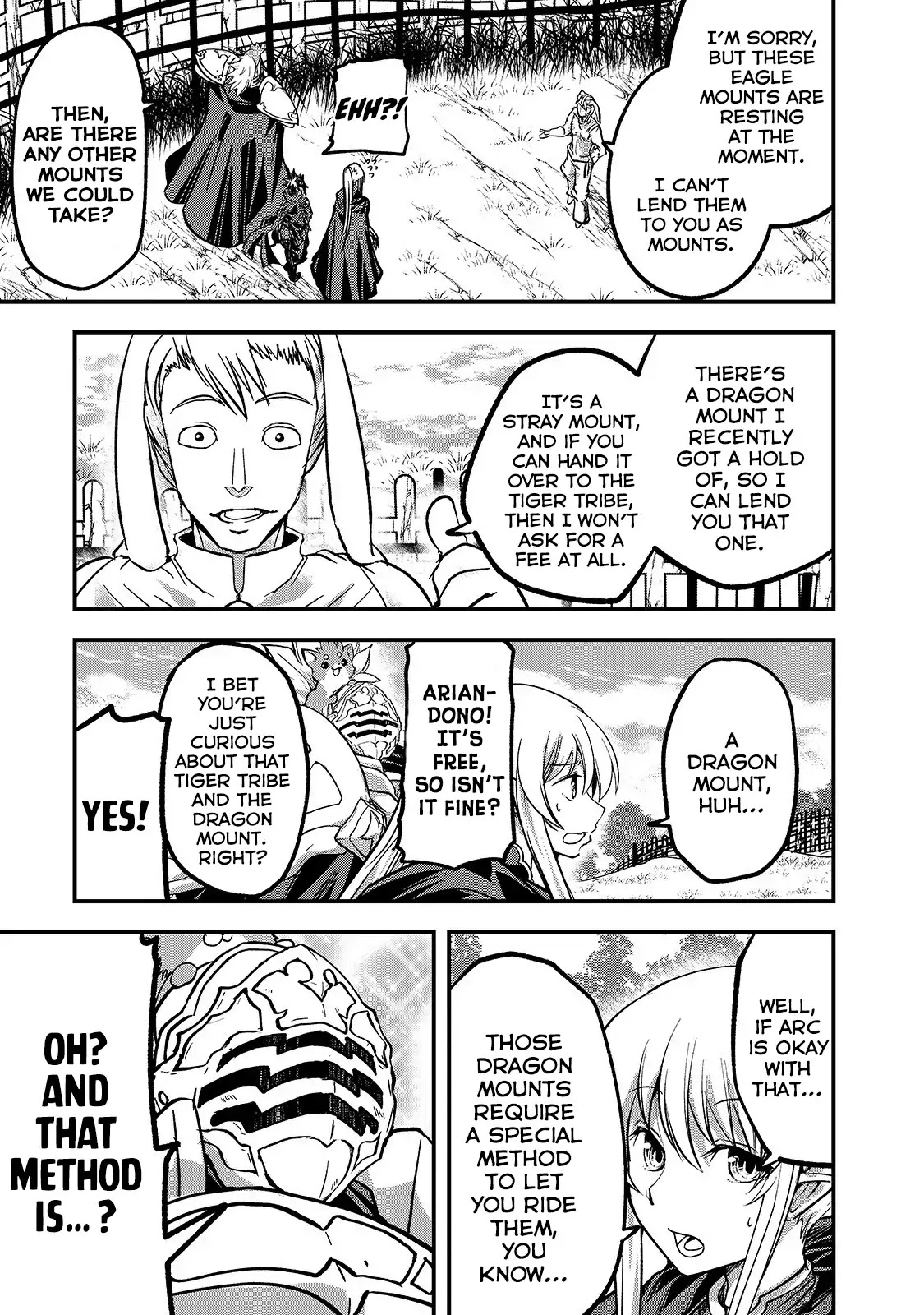 Gaikotsu Kishi-sama, Tadaima Isekai e Odekake-chuu chapter 27 page 21