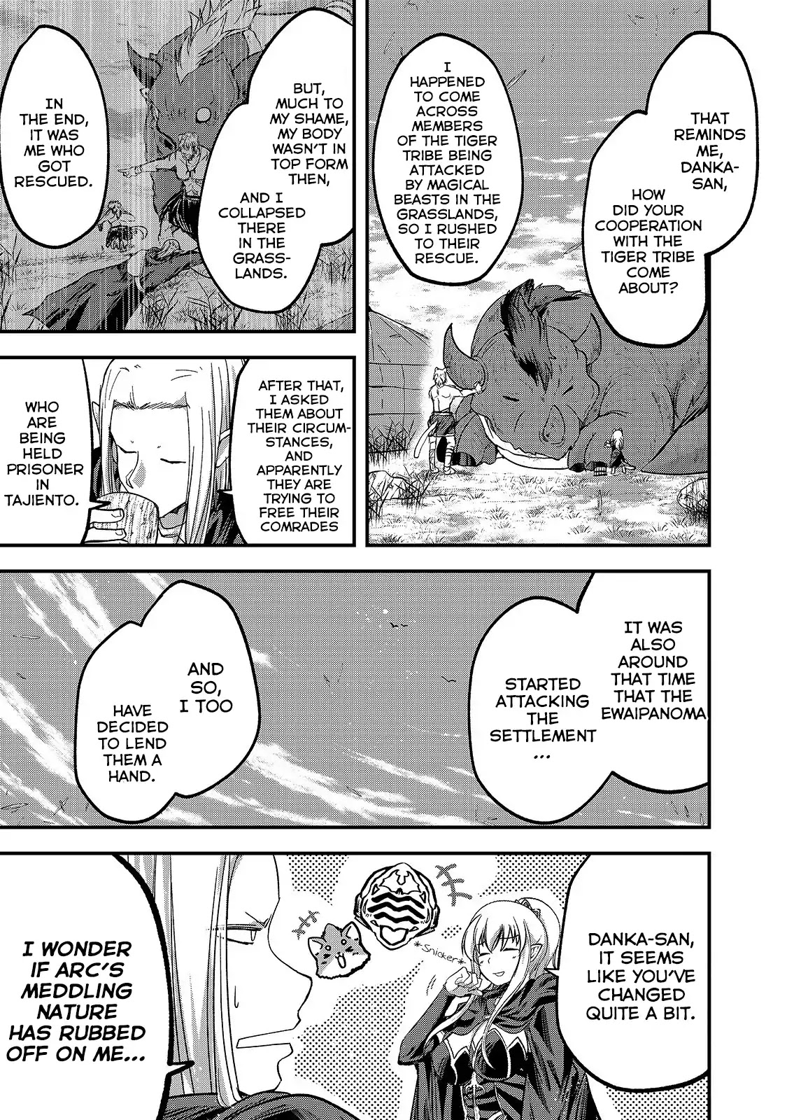 Gaikotsu Kishi-sama, Tadaima Isekai e Odekake-chuu chapter 29 page 8