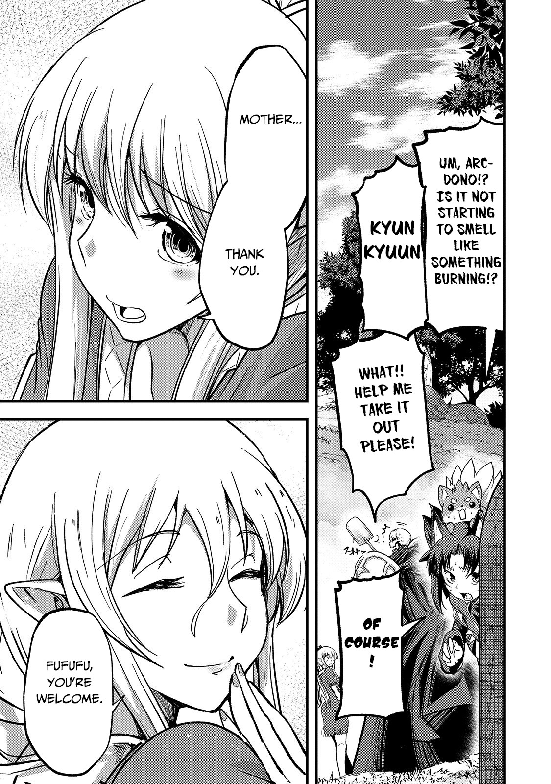 Gaikotsu Kishi-sama, Tadaima Isekai e Odekake-chuu chapter 34 page 20