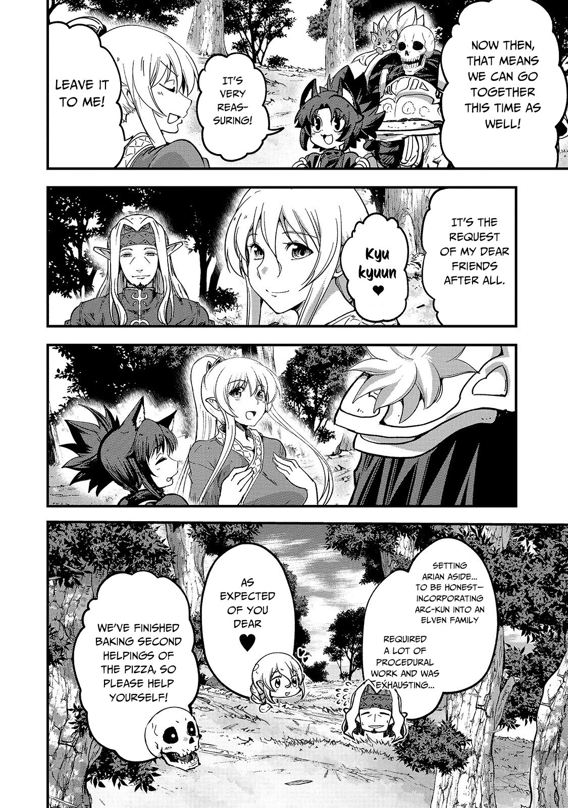 Gaikotsu Kishi-sama, Tadaima Isekai e Odekake-chuu chapter 34 page 21