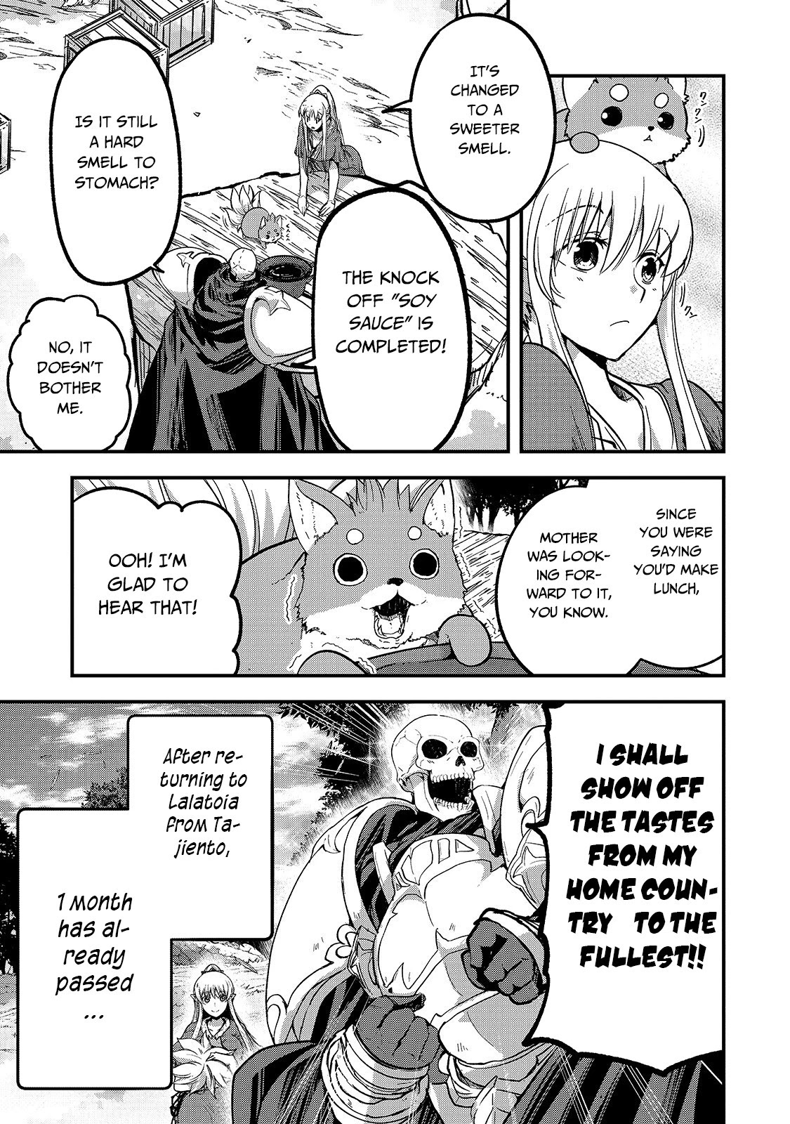 Gaikotsu Kishi-sama, Tadaima Isekai e Odekake-chuu chapter 34 page 6