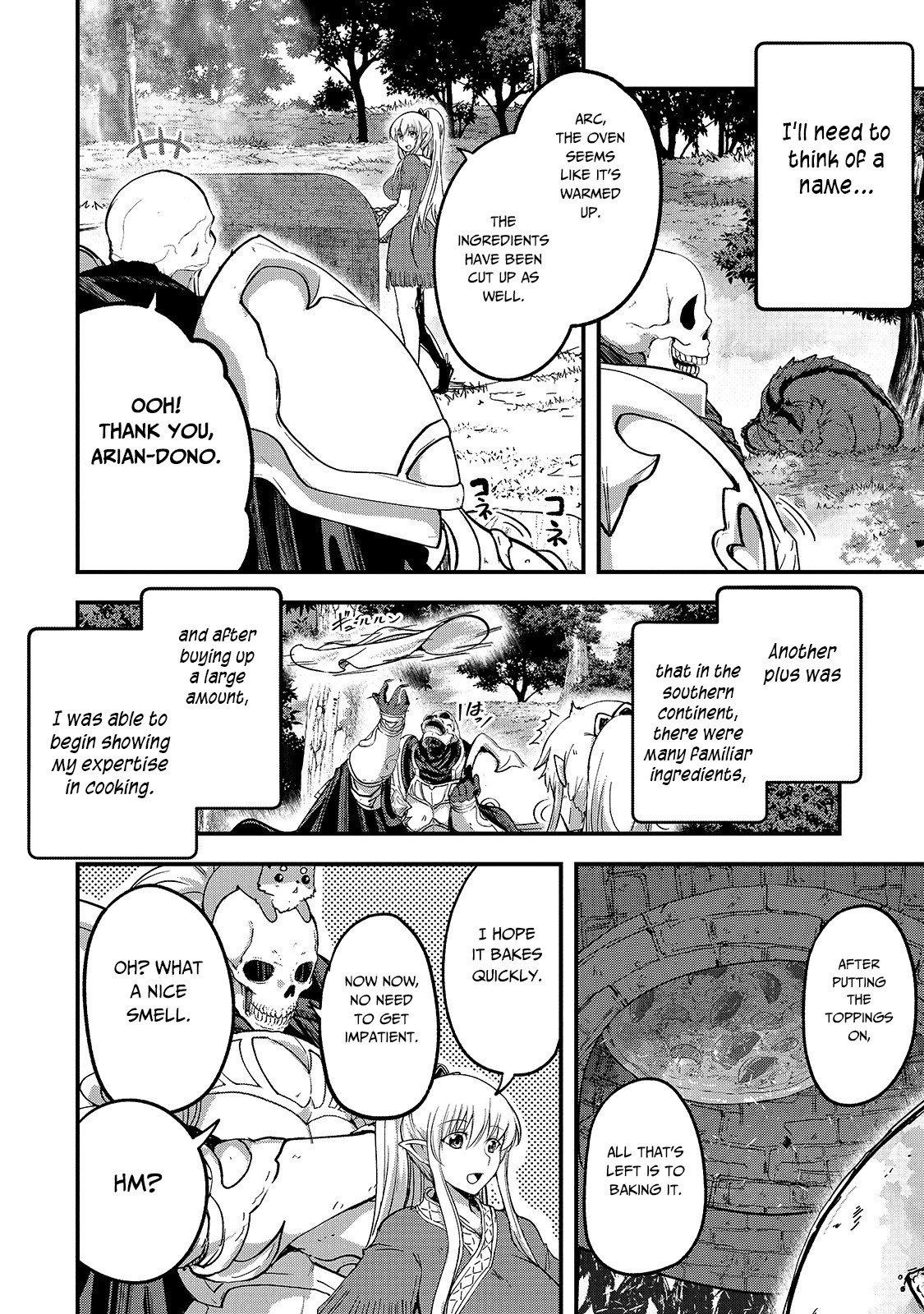 Gaikotsu Kishi-sama, Tadaima Isekai e Odekake-chuu chapter 34 page 9