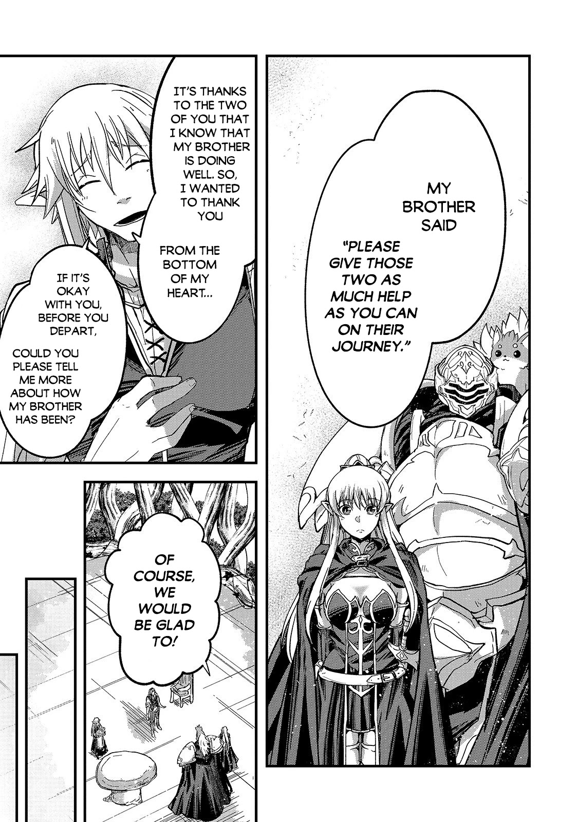 Gaikotsu Kishi-sama, Tadaima Isekai e Odekake-chuu chapter 35 page 14