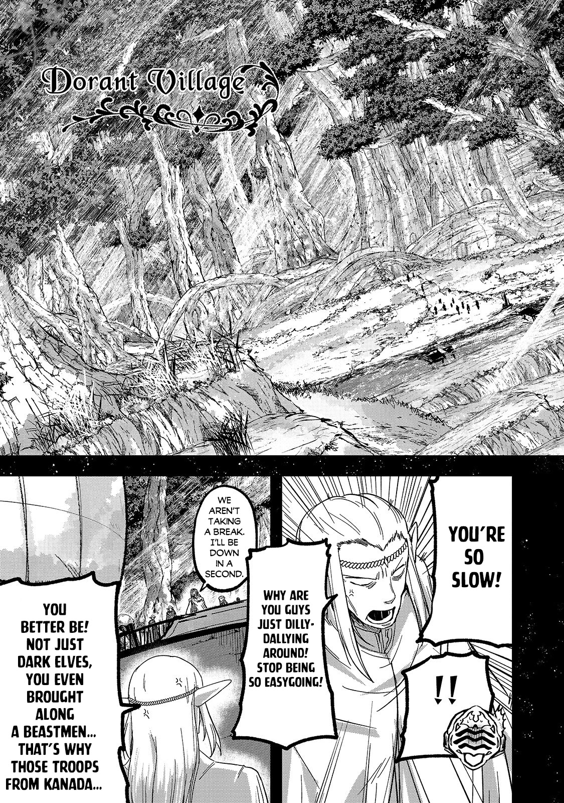 Gaikotsu Kishi-sama, Tadaima Isekai e Odekake-chuu chapter 36 page 8