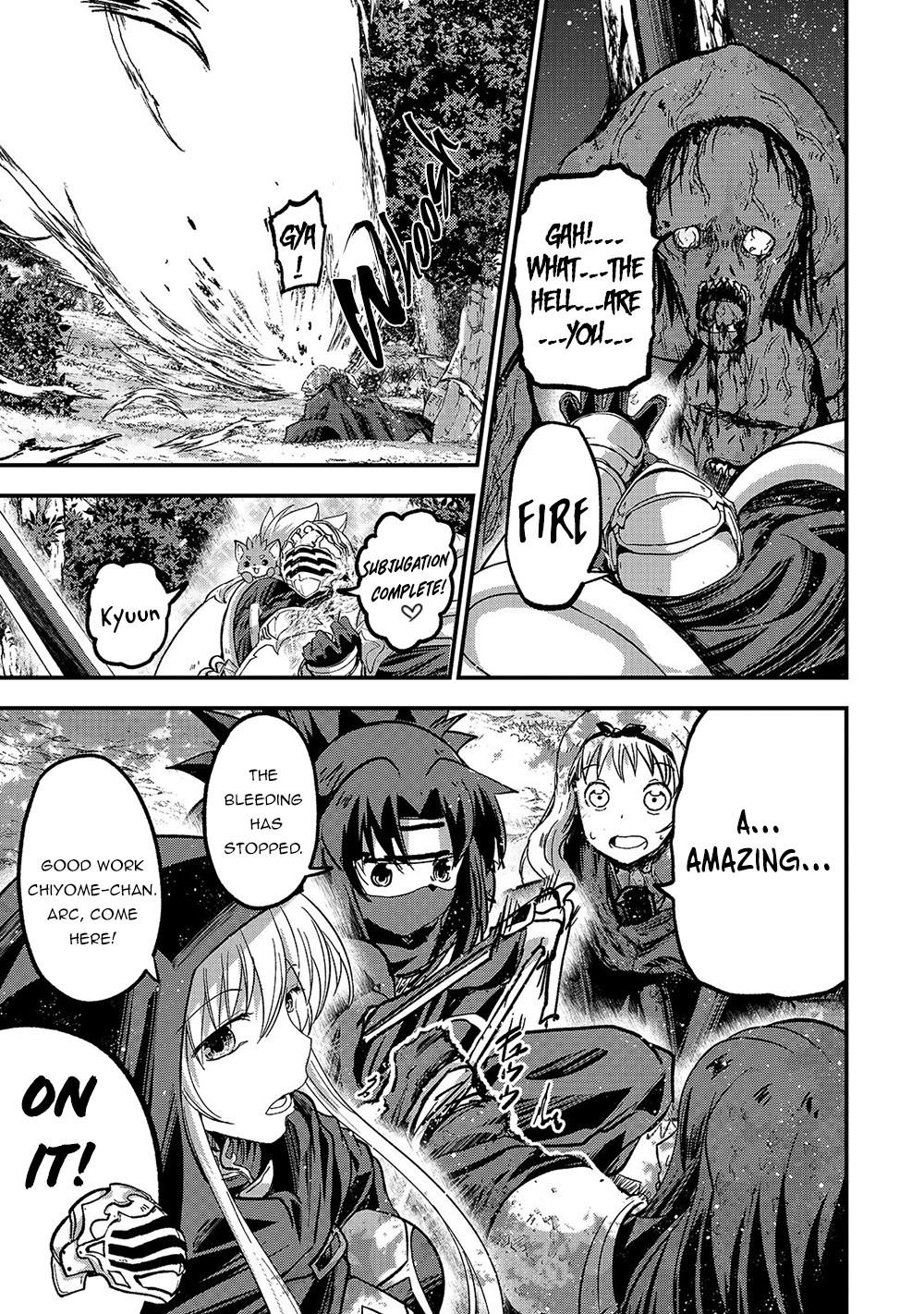 Gaikotsu Kishi-sama, Tadaima Isekai e Odekake-chuu chapter 37 page 21