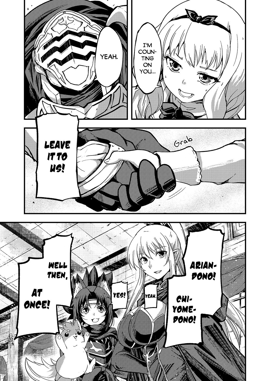 Gaikotsu Kishi-sama, Tadaima Isekai e Odekake-chuu chapter 38 page 29