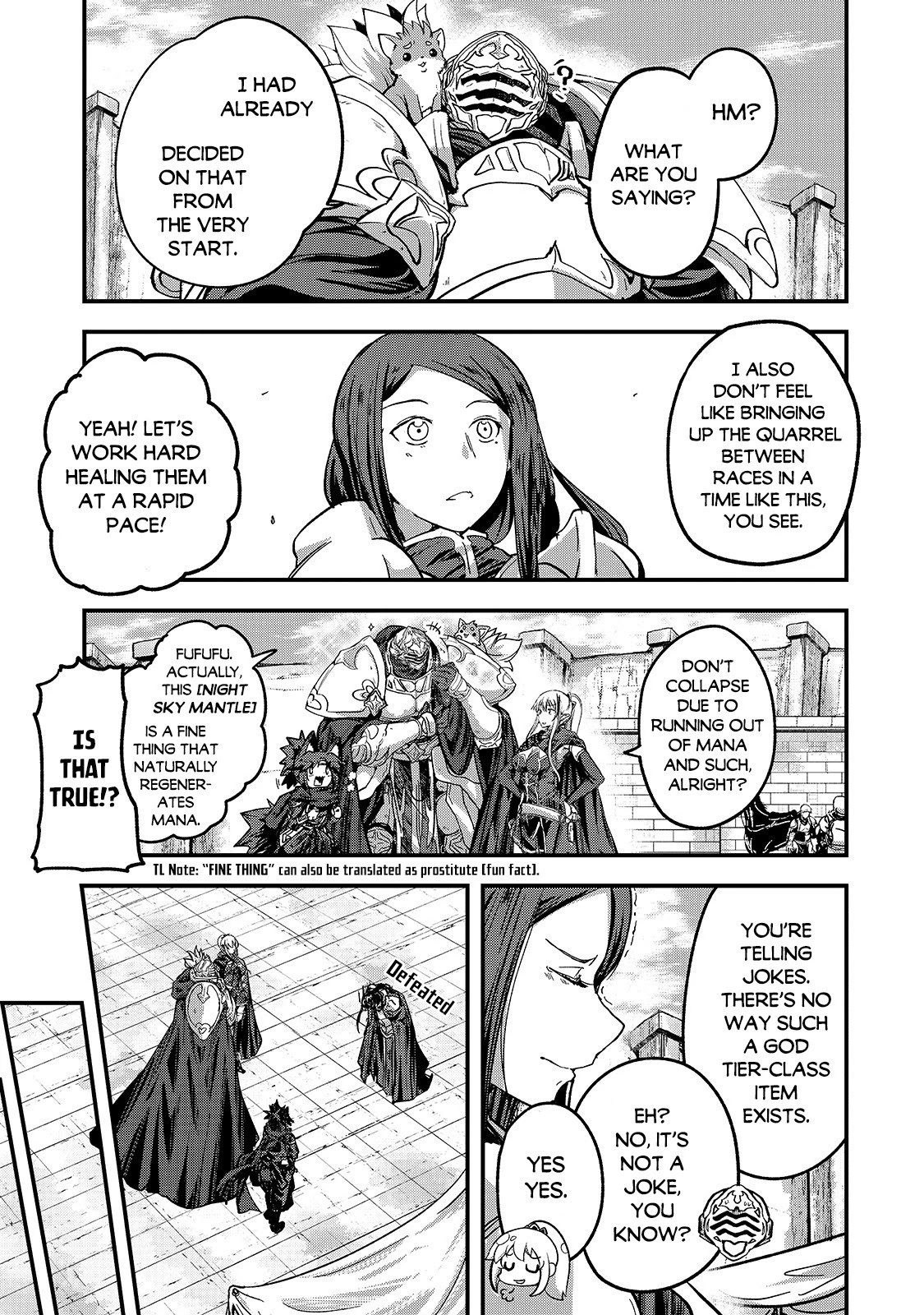 Gaikotsu Kishi-sama, Tadaima Isekai e Odekake-chuu chapter 39 page 8