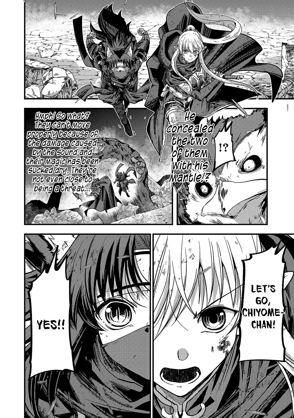 Gaikotsu Kishi-sama, Tadaima Isekai e Odekake-chuu chapter 41 page 32