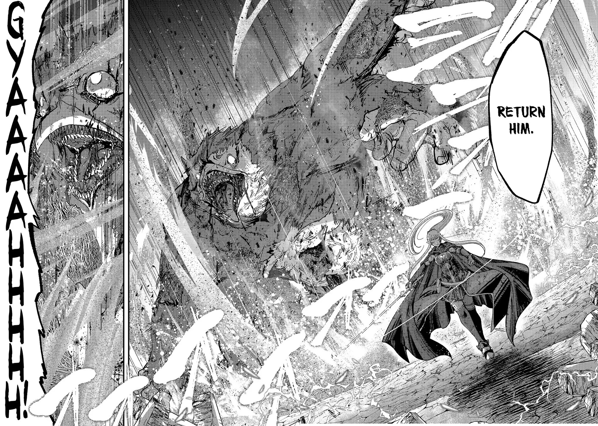 Gaikotsu Kishi-sama, Tadaima Isekai e Odekake-chuu chapter 41 page 35