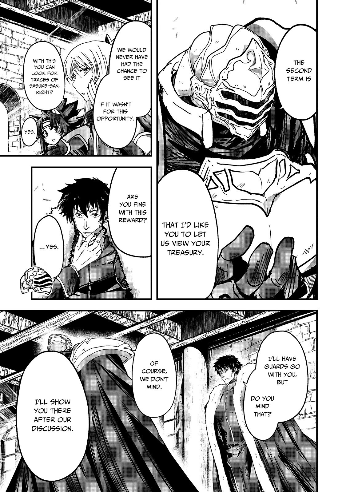 Gaikotsu Kishi-sama, Tadaima Isekai e Odekake-chuu chapter 42 page 13