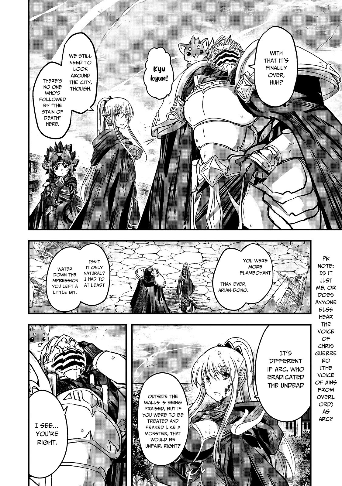 Gaikotsu Kishi-sama, Tadaima Isekai e Odekake-chuu chapter 42 page 3