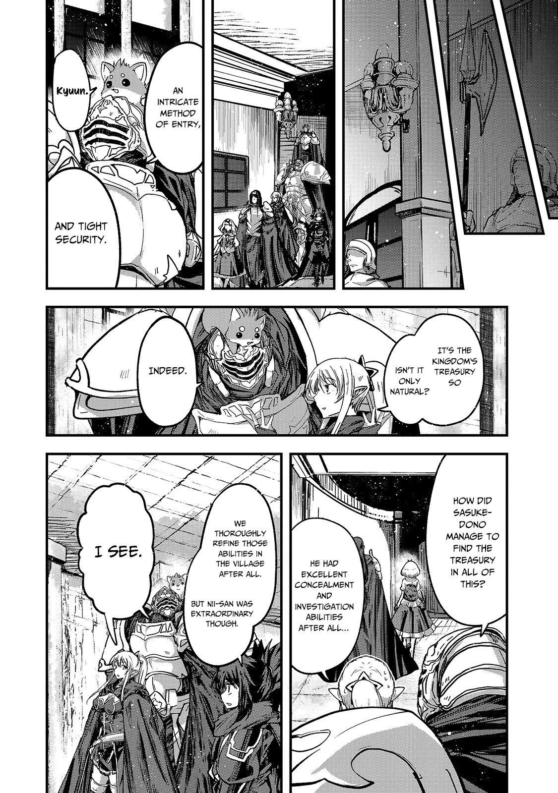 Gaikotsu Kishi-sama, Tadaima Isekai e Odekake-chuu chapter 42 page 30