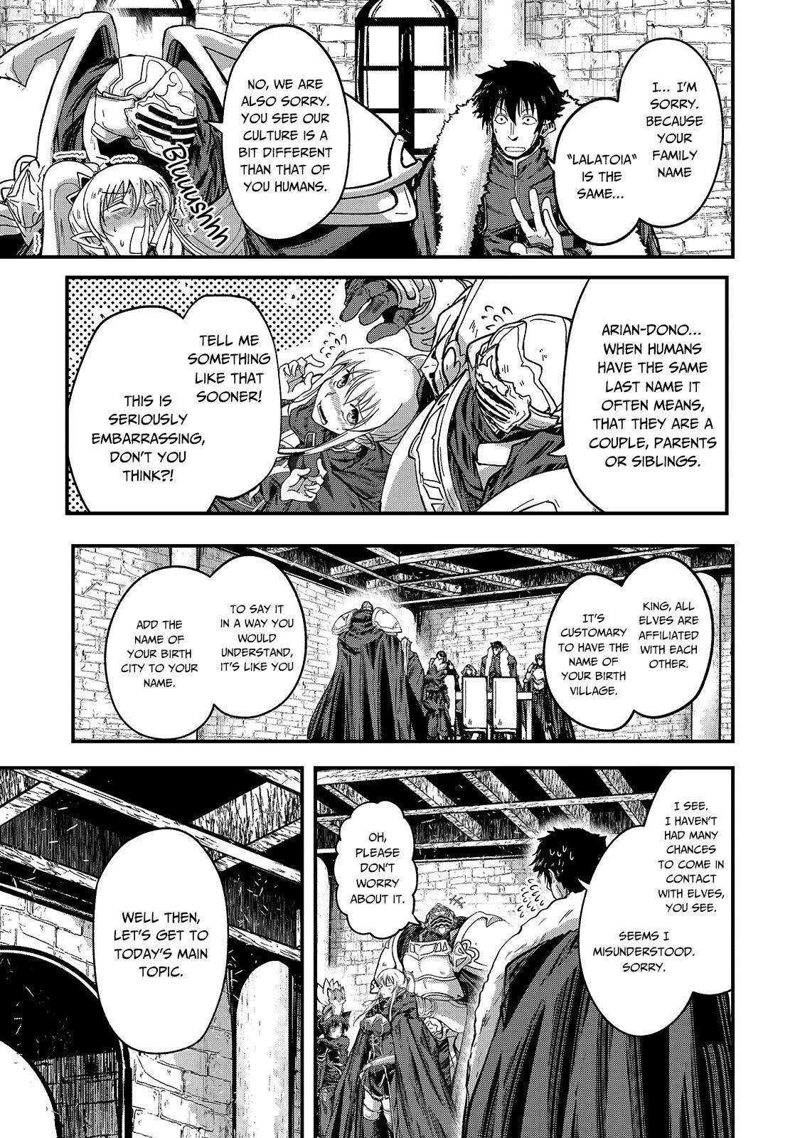 Gaikotsu Kishi-sama, Tadaima Isekai e Odekake-chuu chapter 42 page 9