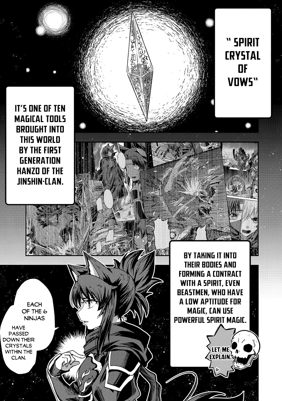 Gaikotsu Kishi-sama, Tadaima Isekai e Odekake-chuu chapter 43 page 2