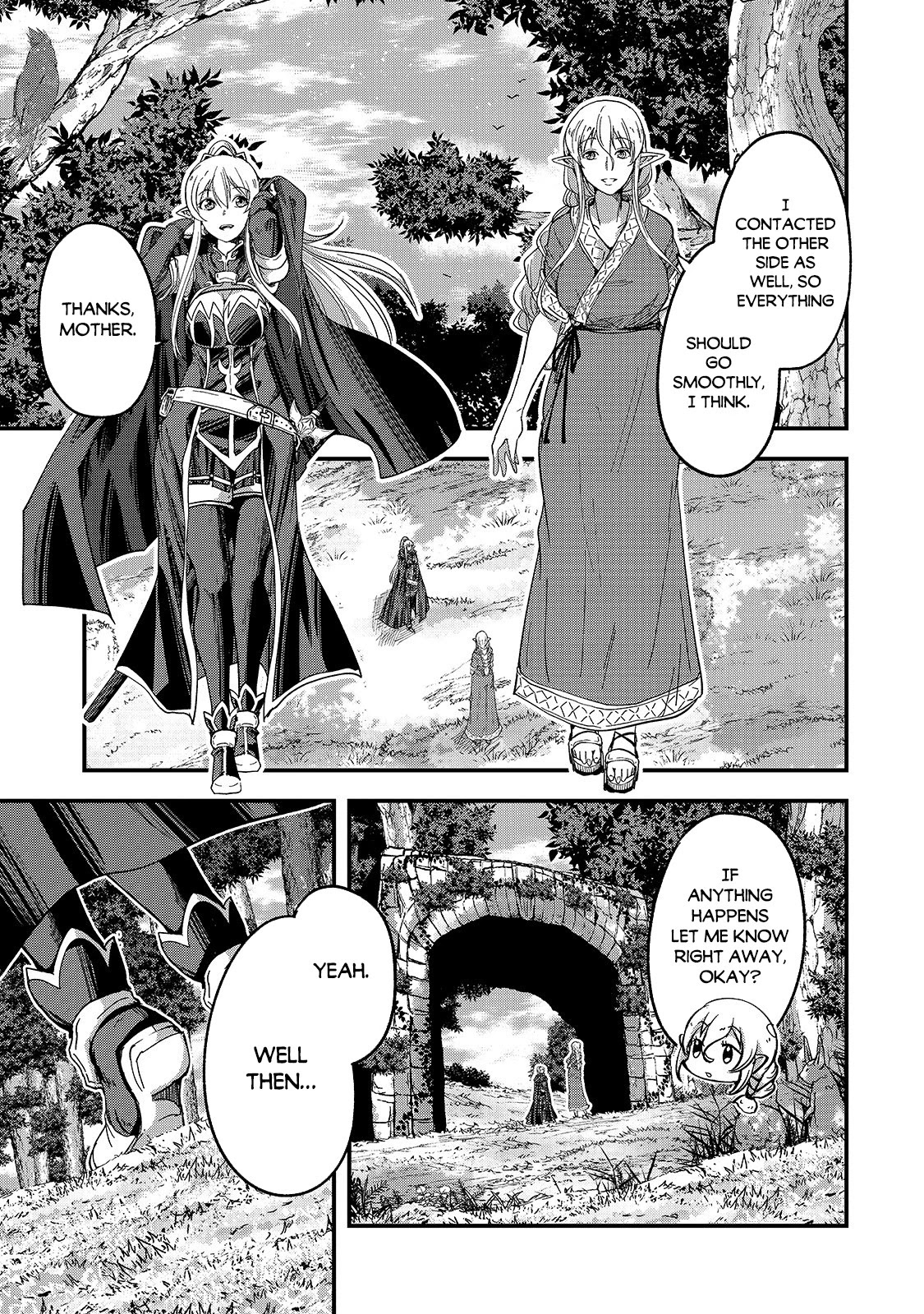 Gaikotsu Kishi-sama, Tadaima Isekai e Odekake-chuu chapter 44 page 21