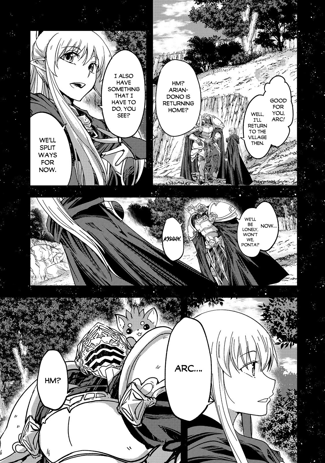 Gaikotsu Kishi-sama, Tadaima Isekai e Odekake-chuu chapter 44 page 9