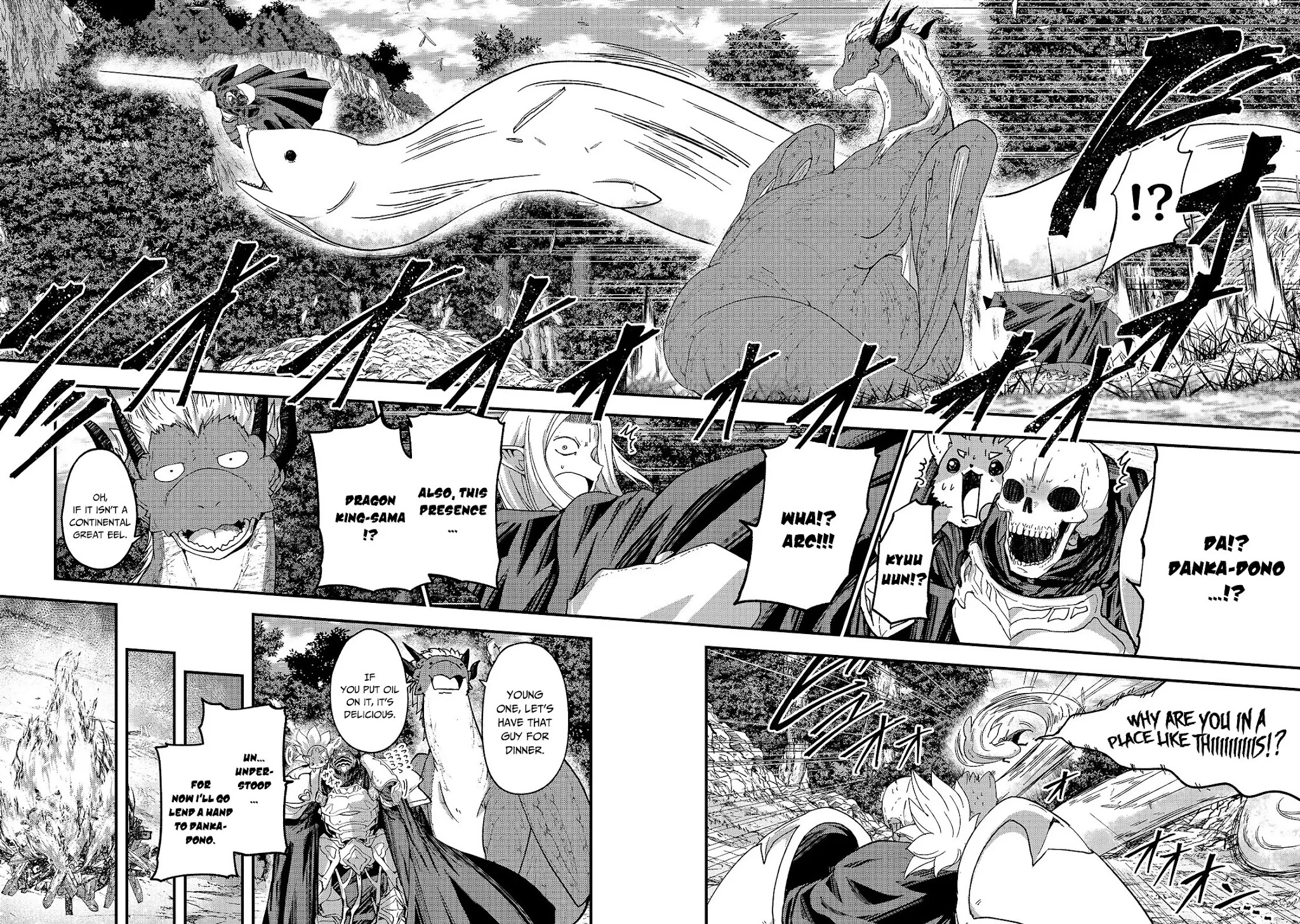 Gaikotsu Kishi-sama, Tadaima Isekai e Odekake-chuu chapter 45 page 28