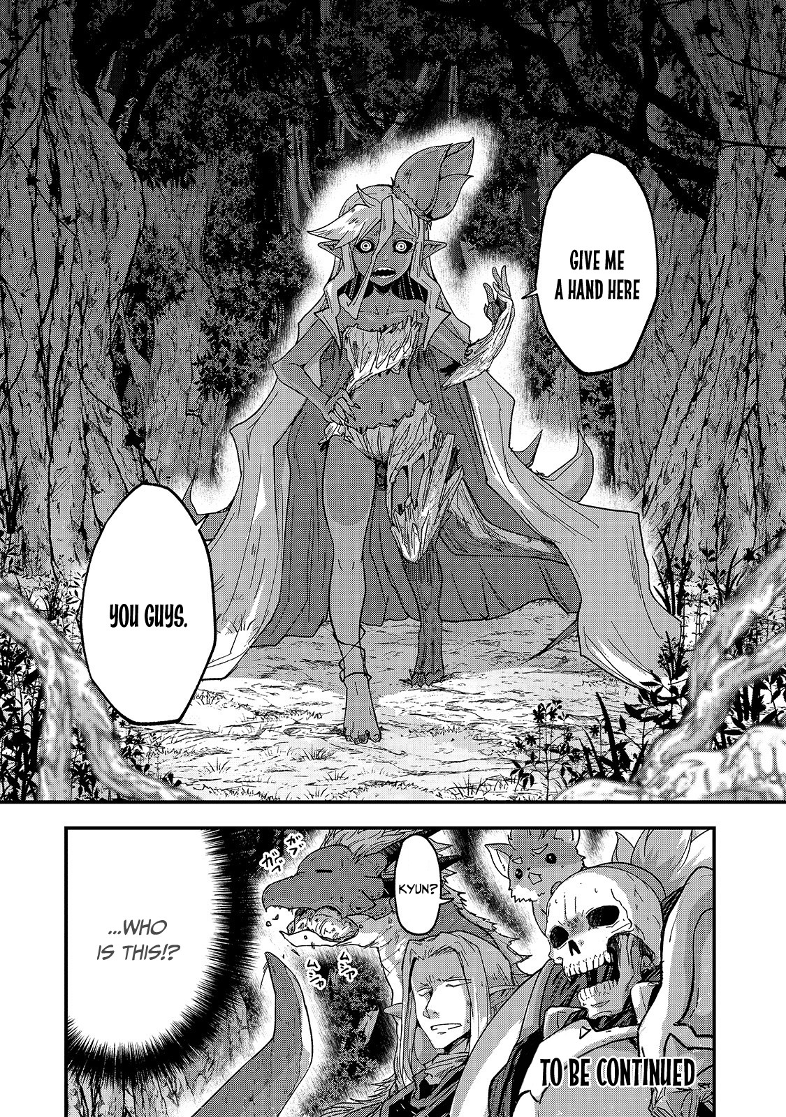 Gaikotsu Kishi-sama, Tadaima Isekai e Odekake-chuu chapter 45 page 37