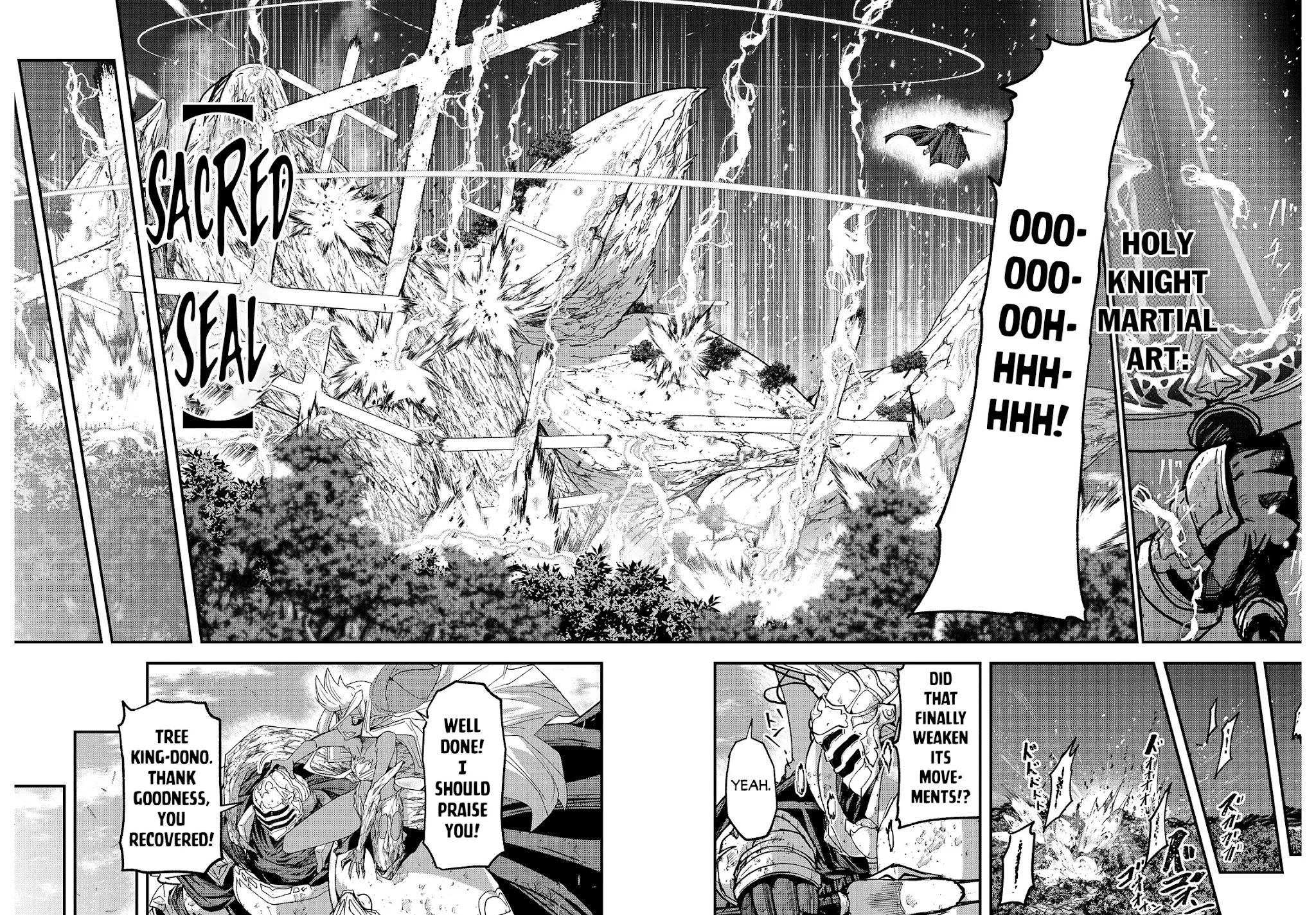 Gaikotsu Kishi-sama, Tadaima Isekai e Odekake-chuu chapter 46 page 32