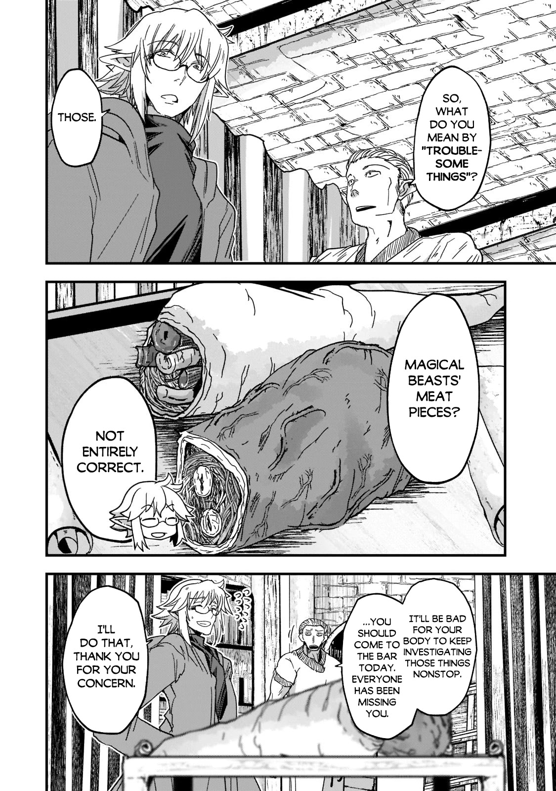 Gaikotsu Kishi-sama, Tadaima Isekai e Odekake-chuu chapter 49 page 12