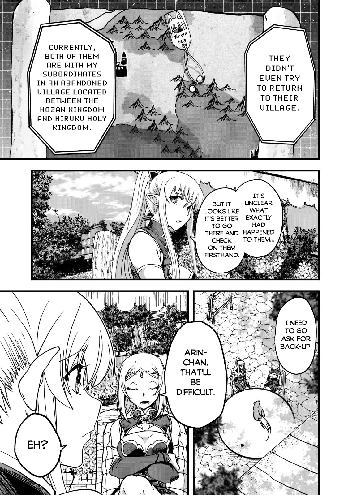 Gaikotsu Kishi-sama, Tadaima Isekai e Odekake-chuu chapter 49 page 34