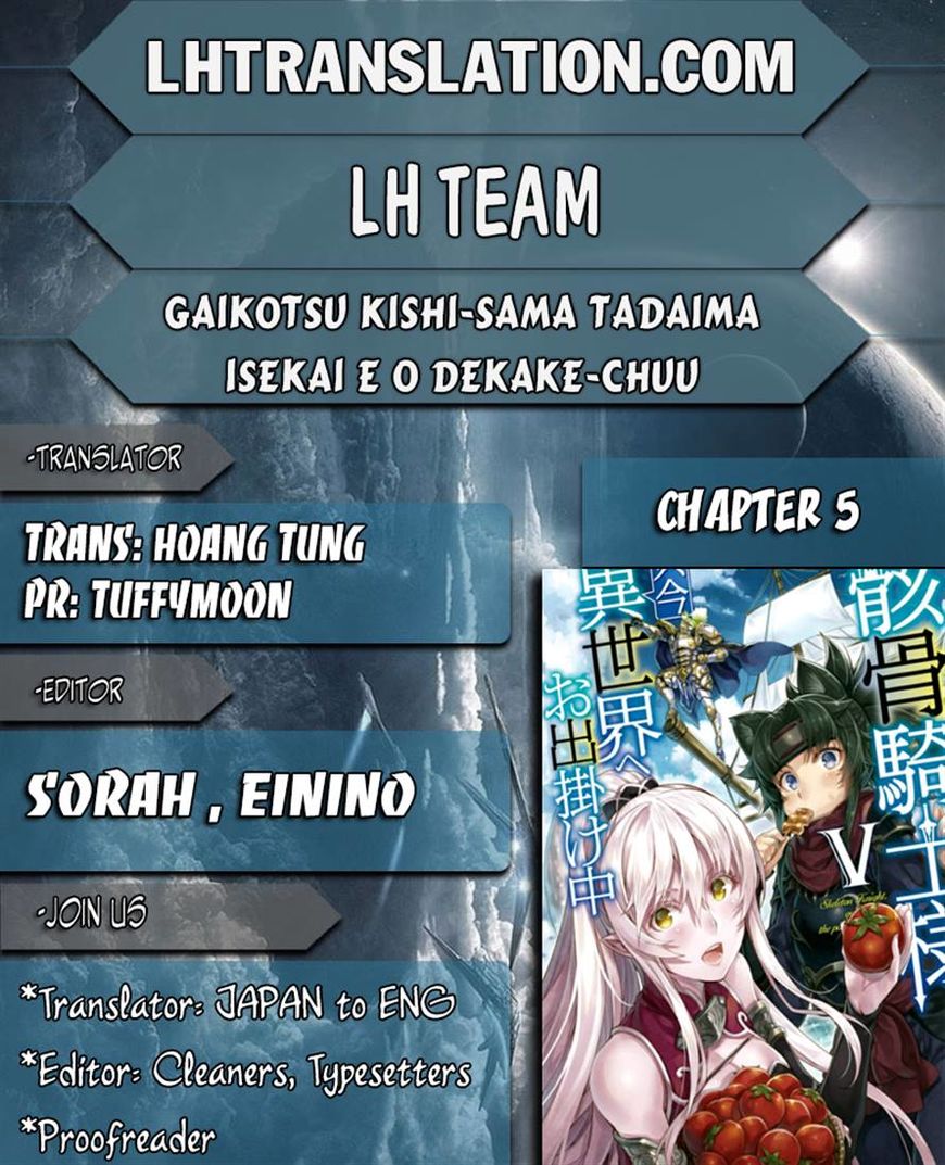 Gaikotsu Kishi-sama, Tadaima Isekai e Odekake-chuu chapter 5 page 30