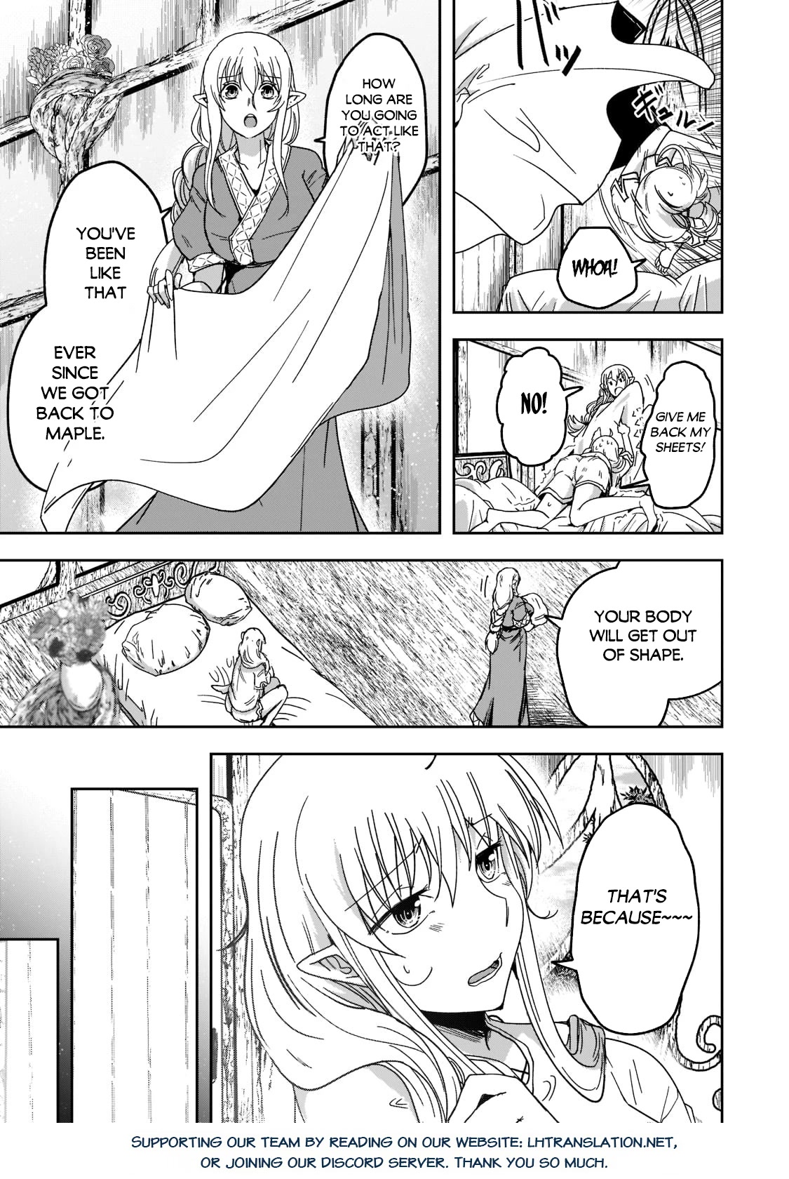 Gaikotsu Kishi-sama, Tadaima Isekai e Odekake-chuu chapter 55 page 13