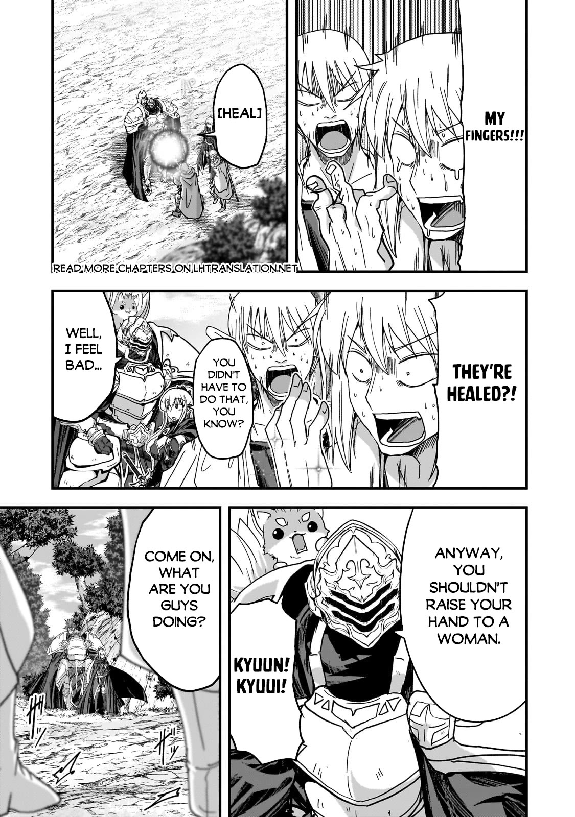 Gaikotsu Kishi-sama, Tadaima Isekai e Odekake-chuu chapter 59 page 21