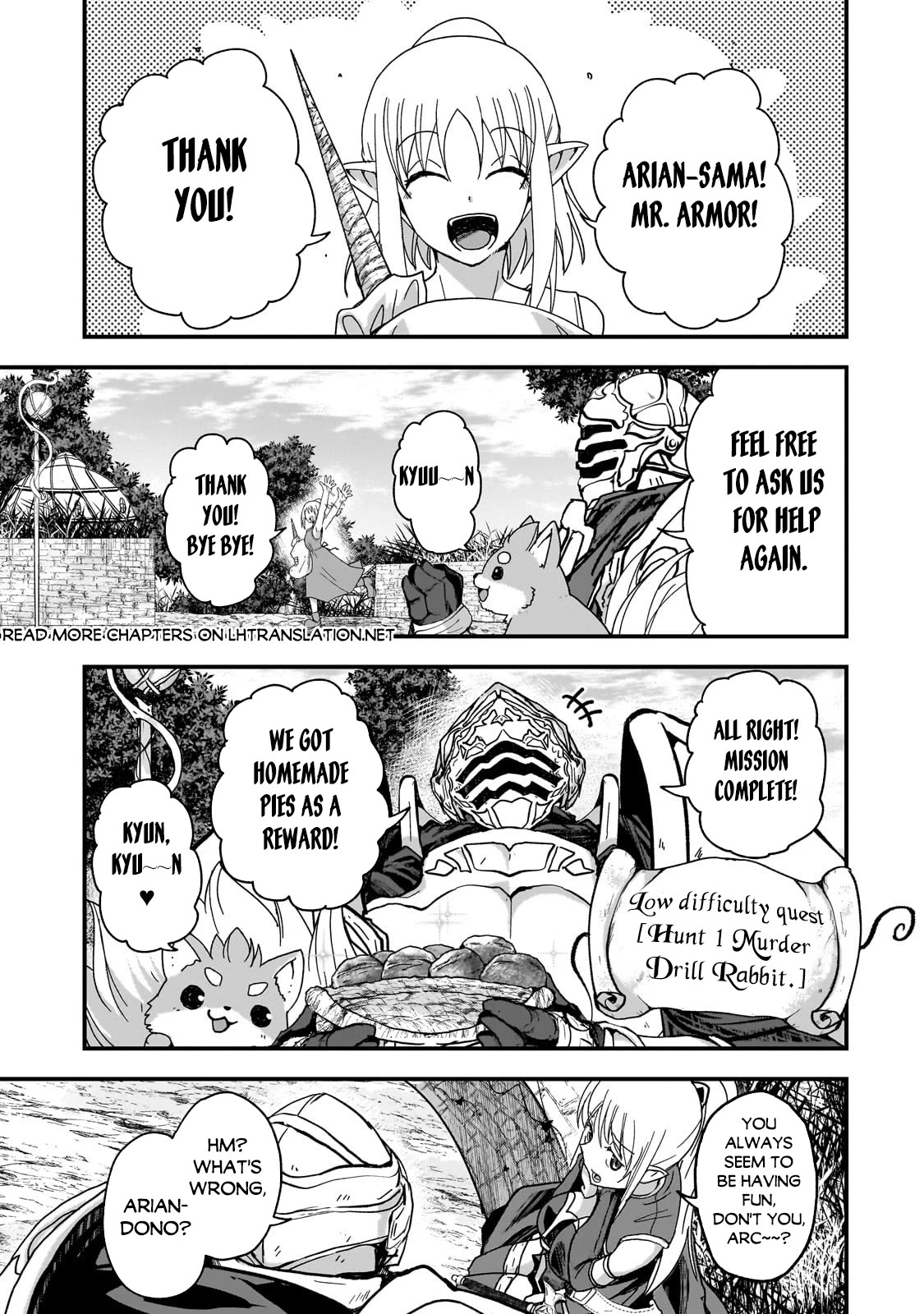 Gaikotsu Kishi-sama, Tadaima Isekai e Odekake-chuu chapter 59 page 6