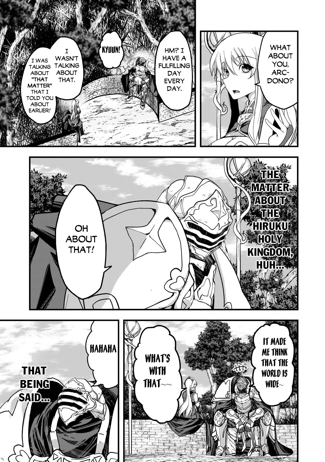 Gaikotsu Kishi-sama, Tadaima Isekai e Odekake-chuu chapter 59 page 8