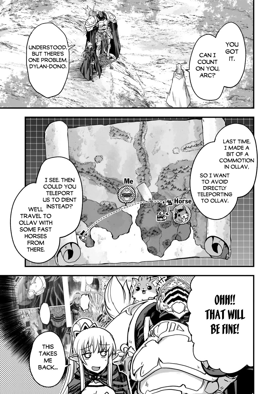 Gaikotsu Kishi-sama, Tadaima Isekai e Odekake-chuu chapter 60 page 10