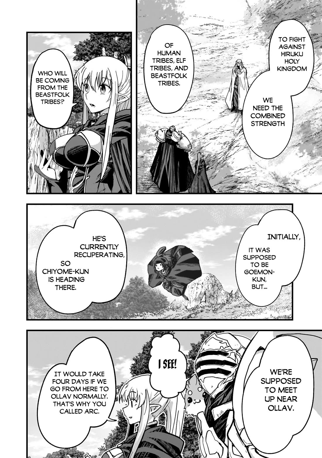 Gaikotsu Kishi-sama, Tadaima Isekai e Odekake-chuu chapter 60 page 9