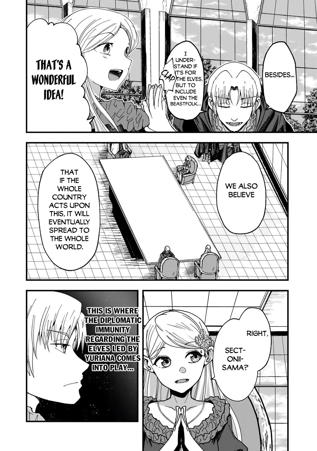 Gaikotsu Kishi-sama, Tadaima Isekai e Odekake-chuu chapter 61 page 12