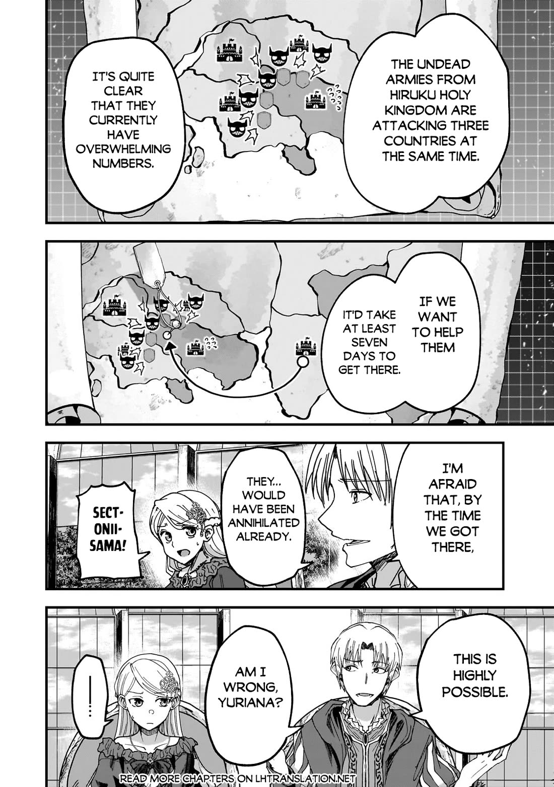 Gaikotsu Kishi-sama, Tadaima Isekai e Odekake-chuu chapter 61 page 14