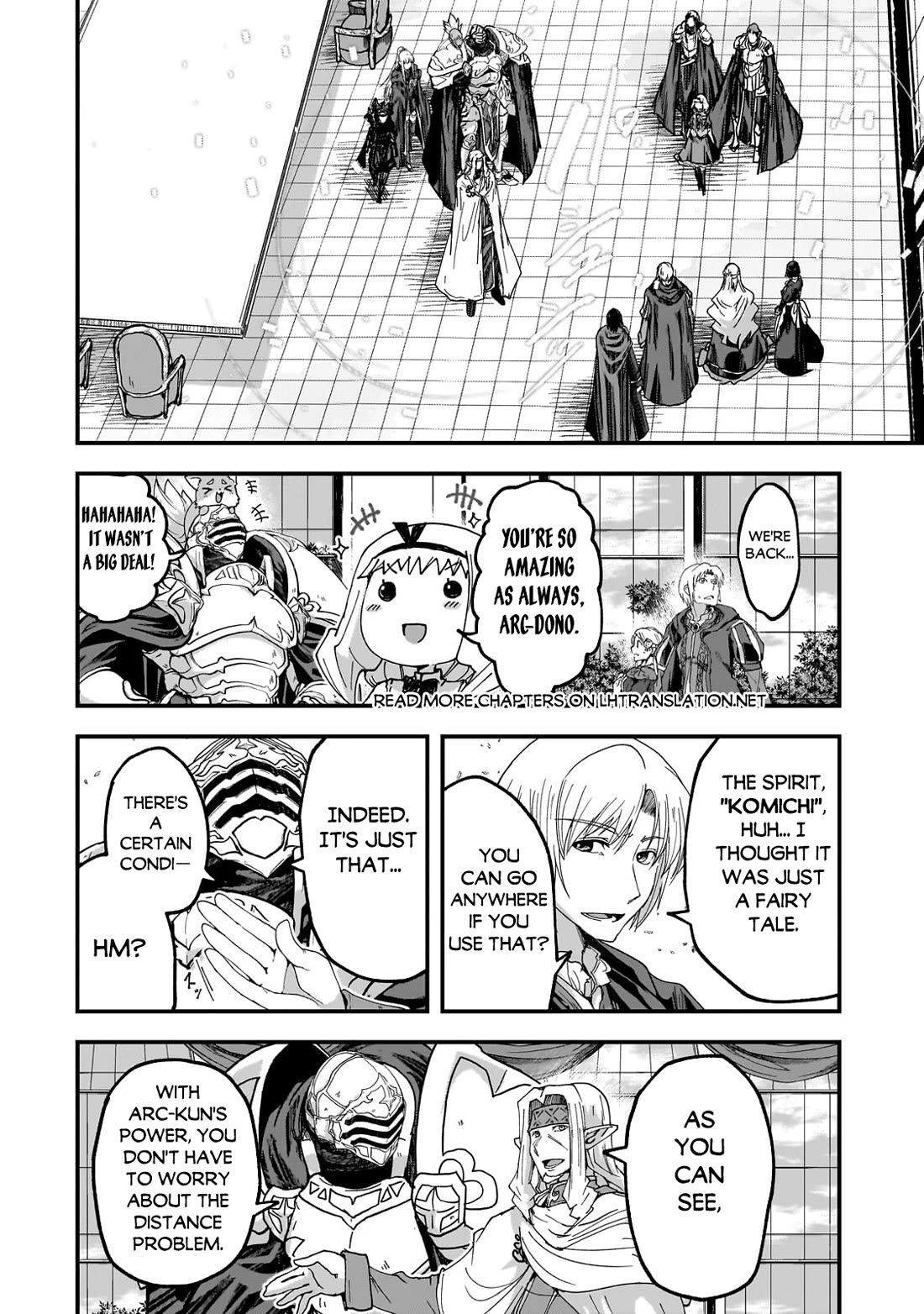 Gaikotsu Kishi-sama, Tadaima Isekai e Odekake-chuu chapter 61 page 17