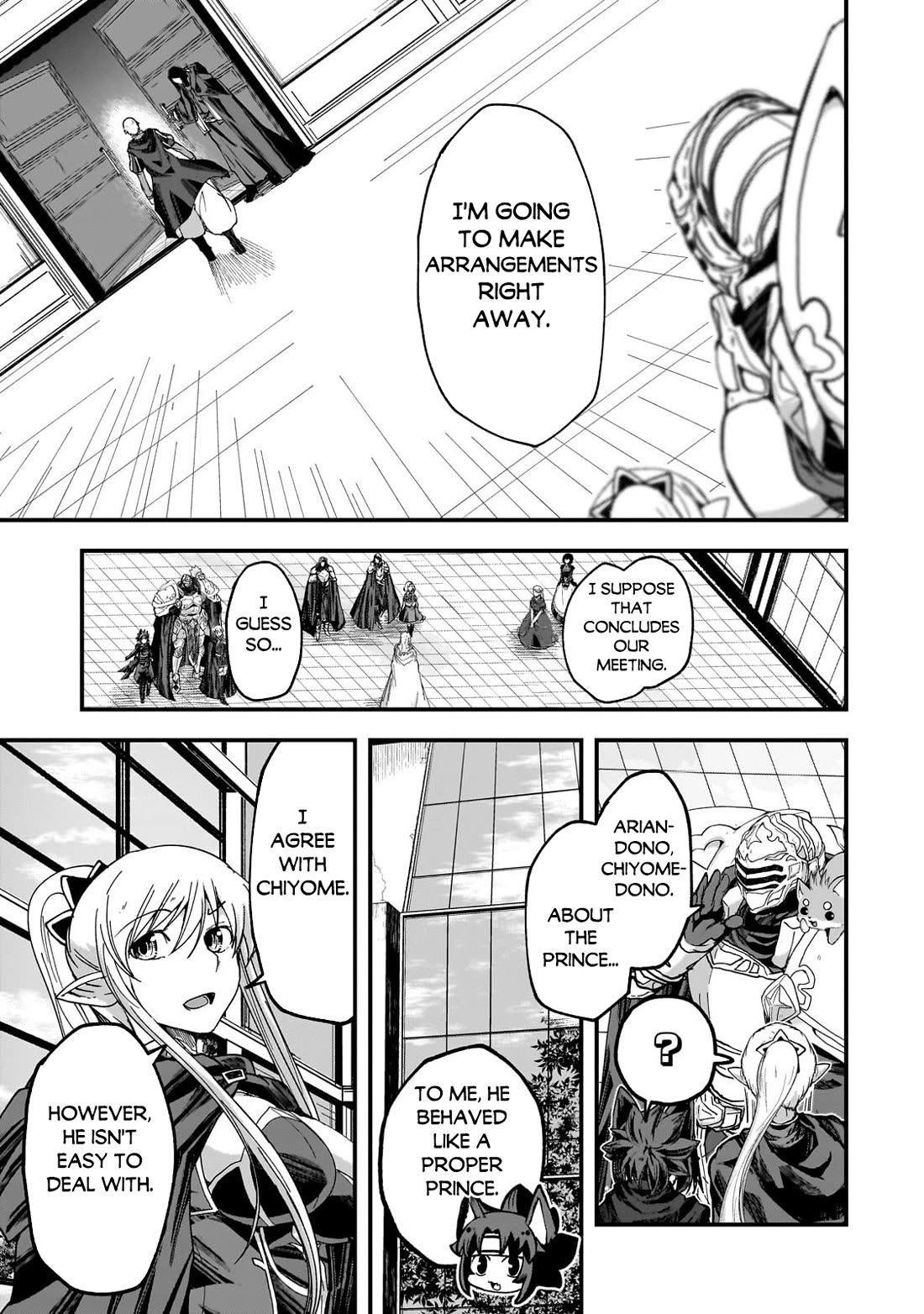 Gaikotsu Kishi-sama, Tadaima Isekai e Odekake-chuu chapter 61 page 20