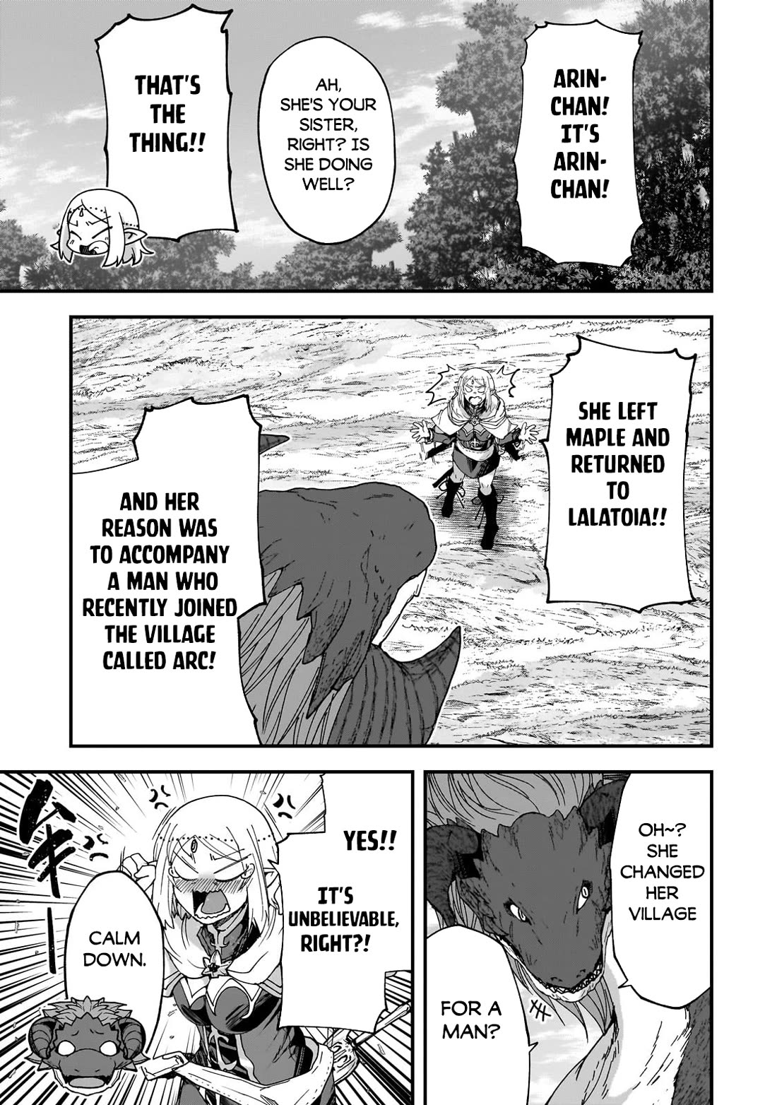 Gaikotsu Kishi-sama, Tadaima Isekai e Odekake-chuu chapter 61 page 24