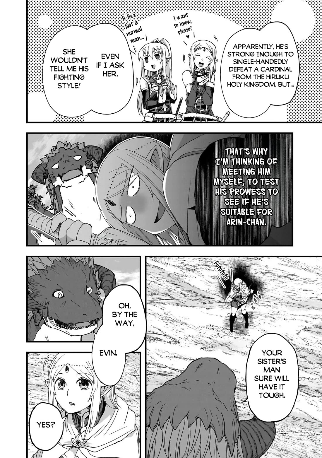 Gaikotsu Kishi-sama, Tadaima Isekai e Odekake-chuu chapter 61 page 25