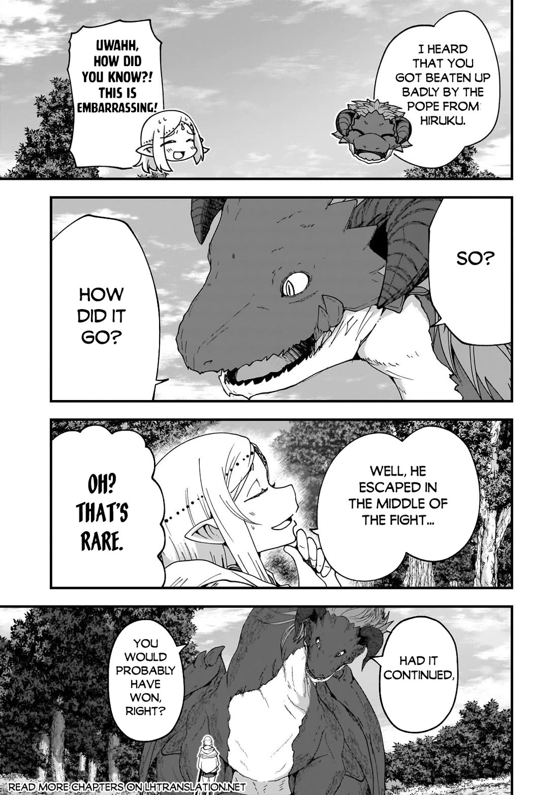 Gaikotsu Kishi-sama, Tadaima Isekai e Odekake-chuu chapter 61 page 26