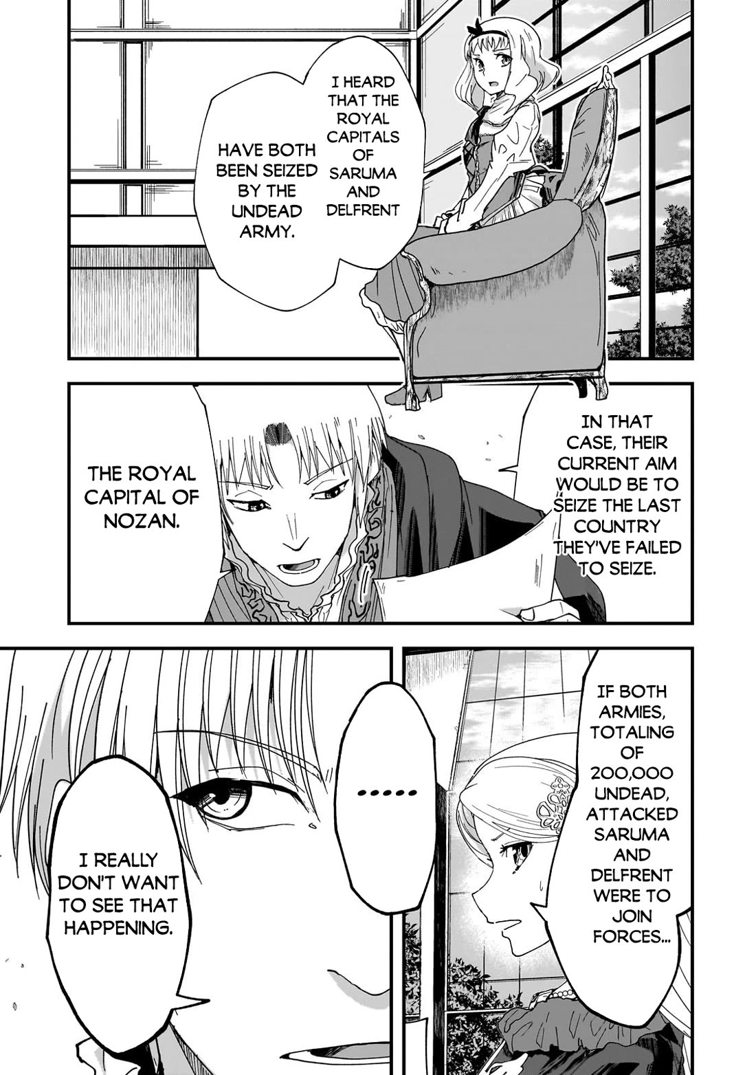 Gaikotsu Kishi-sama, Tadaima Isekai e Odekake-chuu chapter 61 page 7