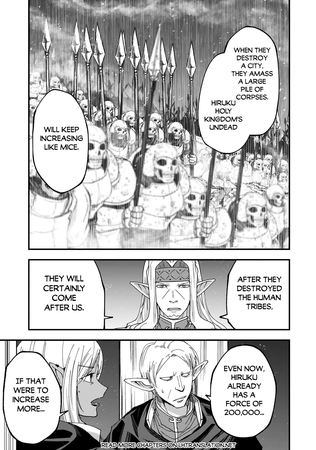 Gaikotsu Kishi-sama, Tadaima Isekai e Odekake-chuu chapter 62 page 18