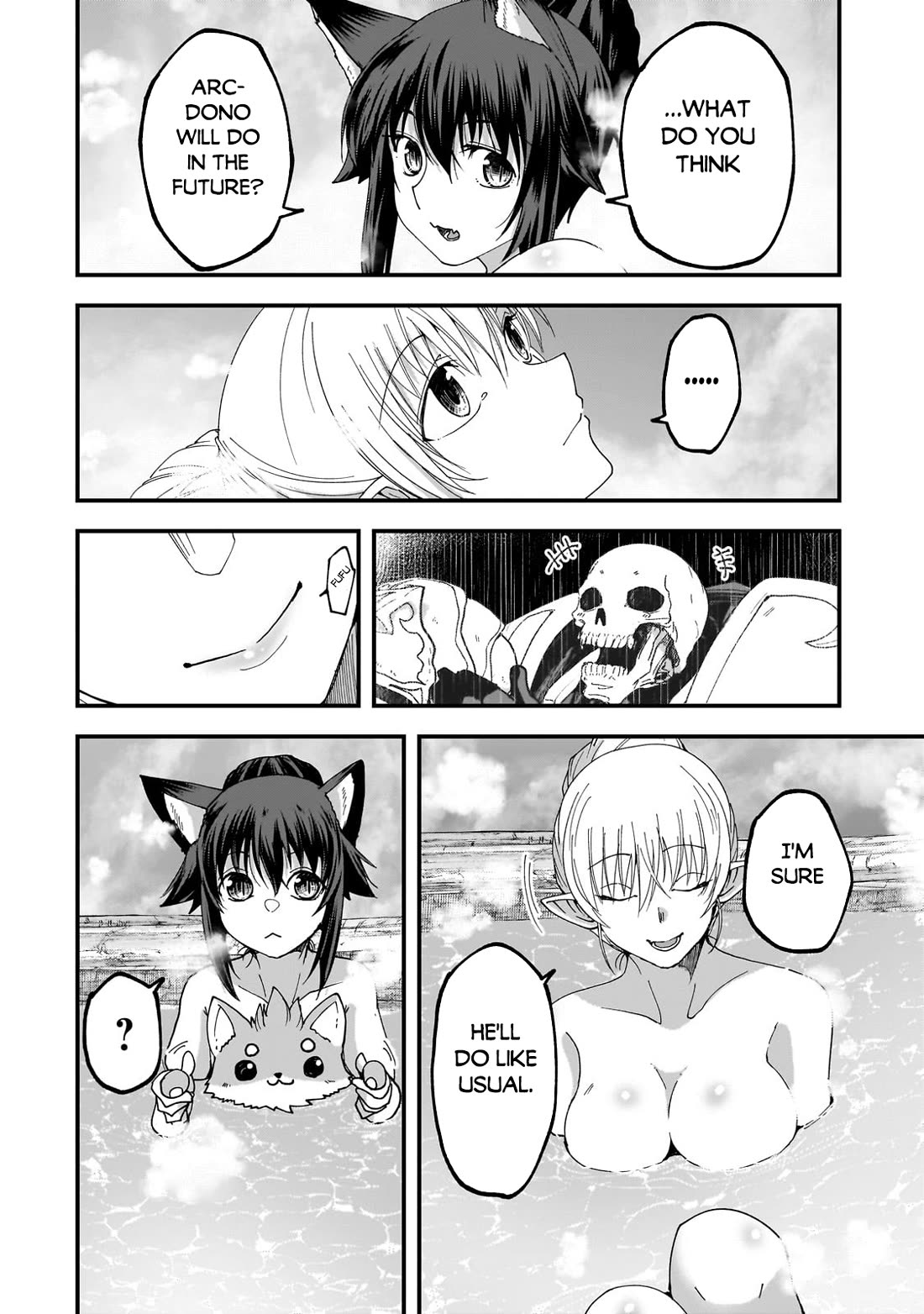 Gaikotsu Kishi-sama, Tadaima Isekai e Odekake-chuu chapter 62 page 7