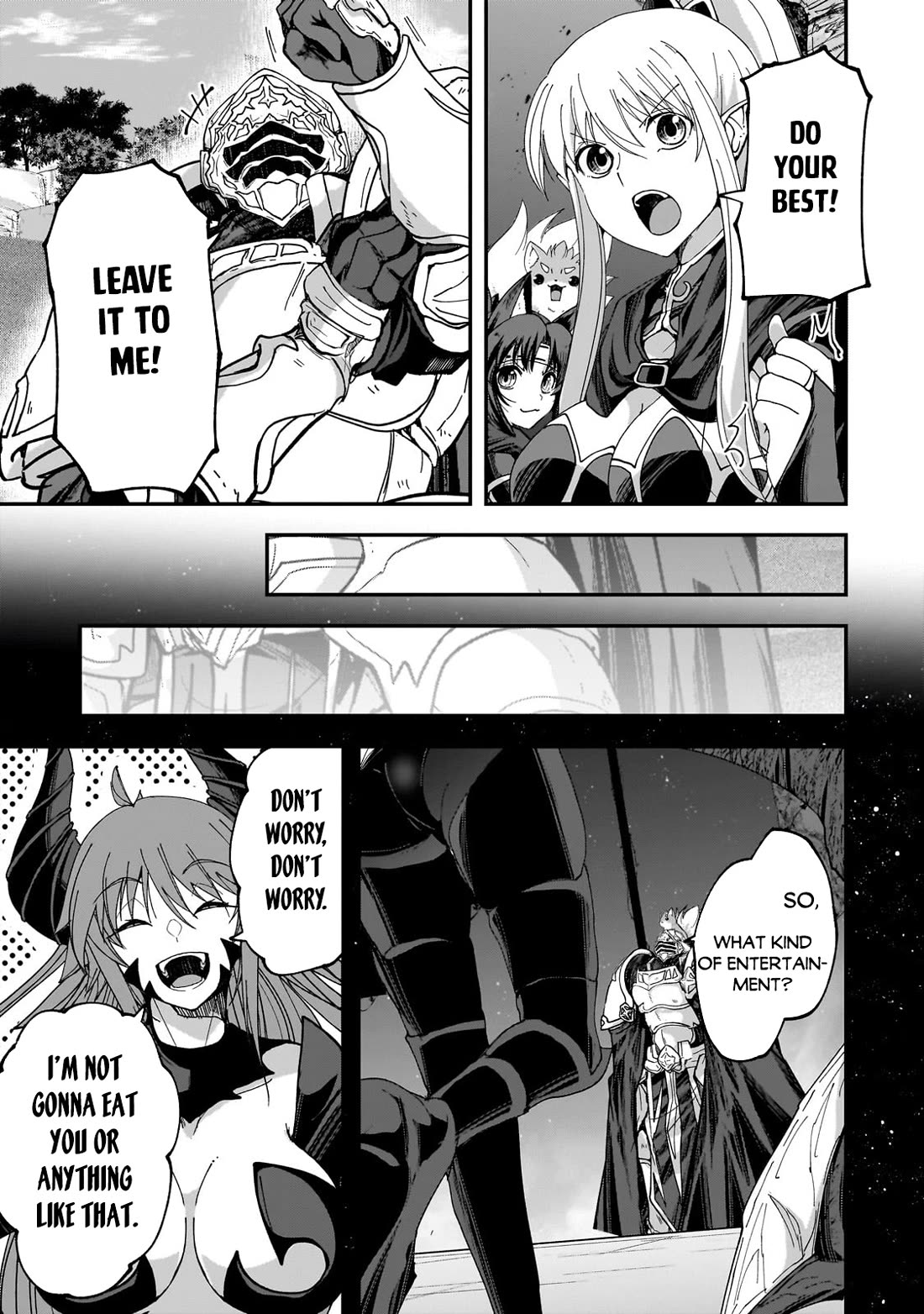 Gaikotsu Kishi-sama, Tadaima Isekai e Odekake-chuu chapter 63 page 13