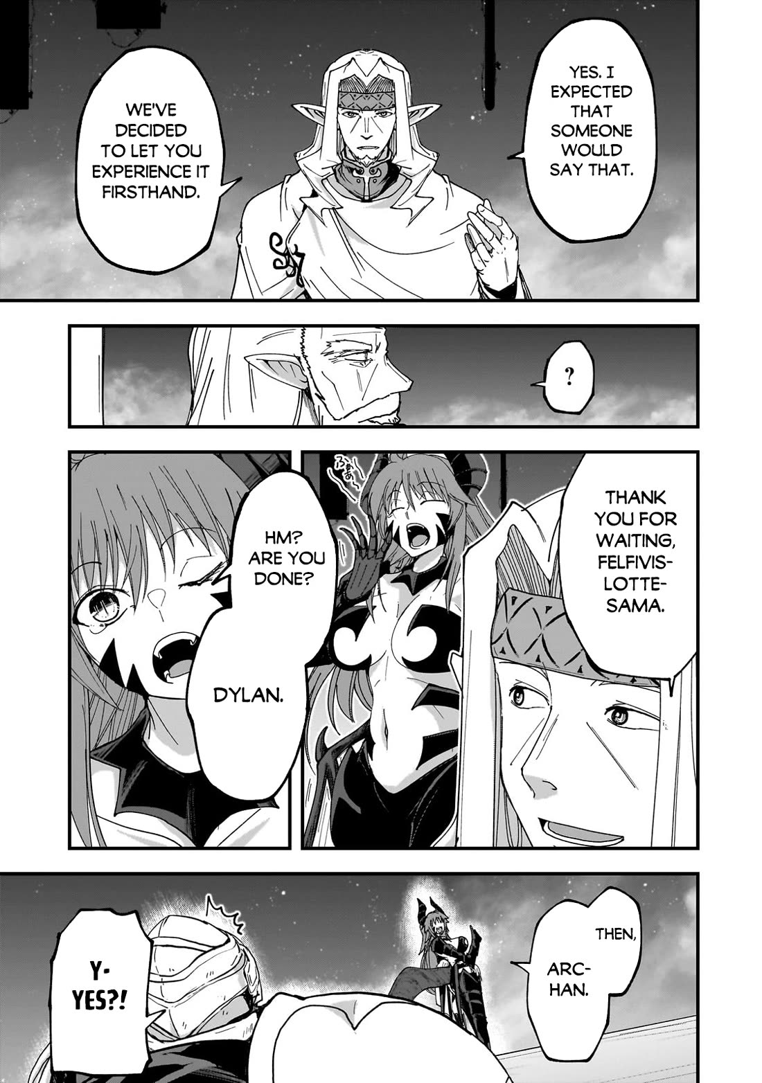 Gaikotsu Kishi-sama, Tadaima Isekai e Odekake-chuu chapter 63 page 8