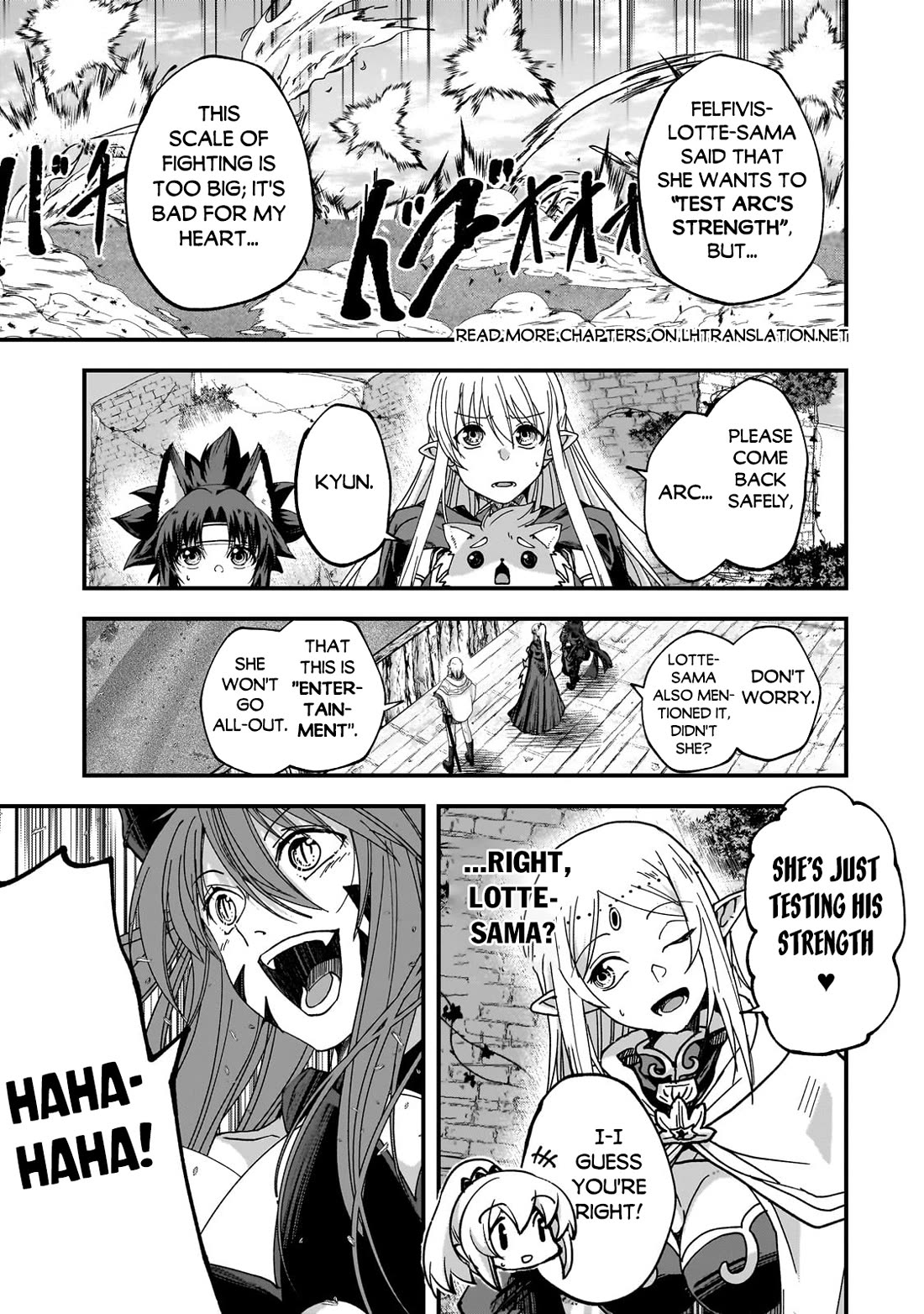 Gaikotsu Kishi-sama, Tadaima Isekai e Odekake-chuu chapter 64 page 19