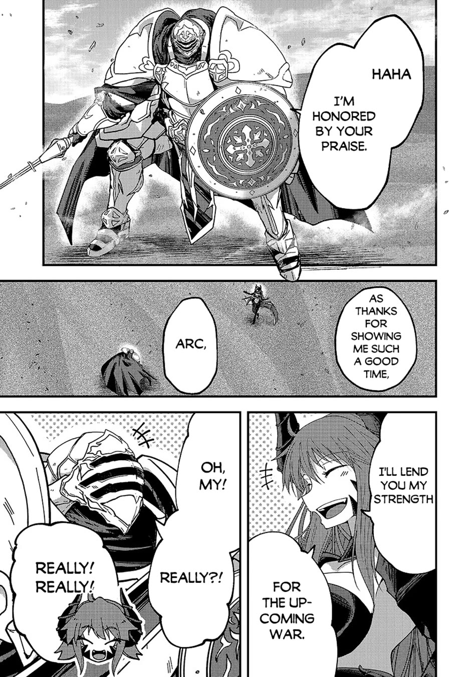 Gaikotsu Kishi-sama, Tadaima Isekai e Odekake-chuu chapter 65 page 8